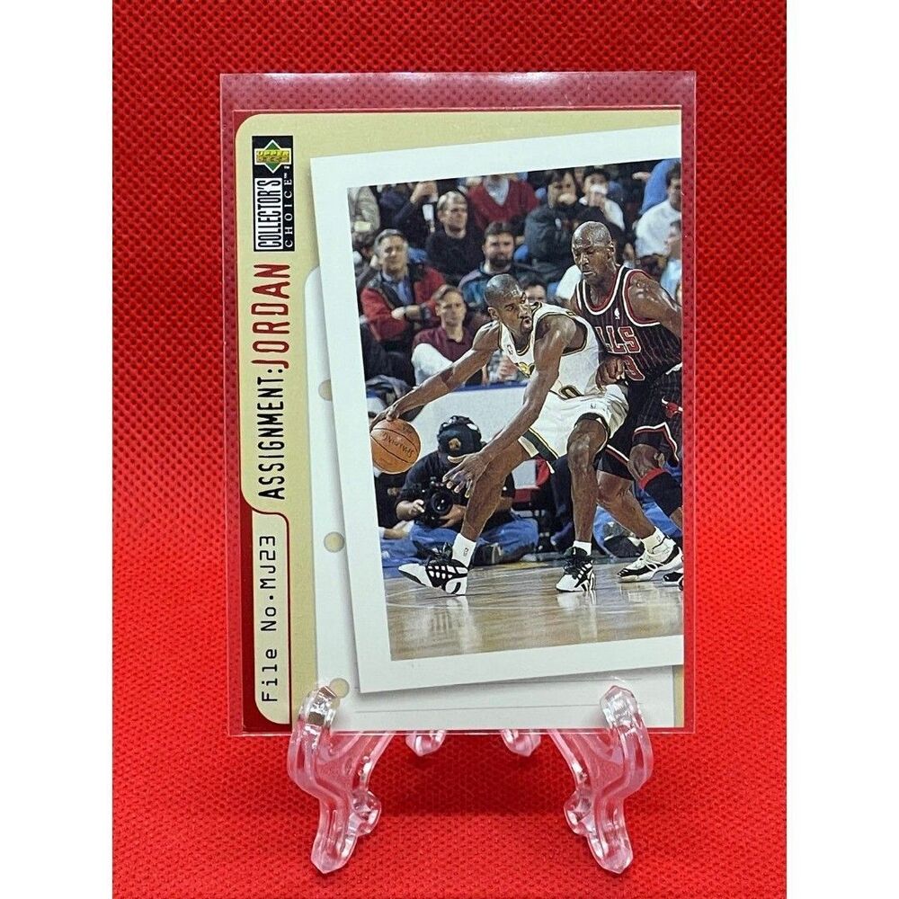 Michael Jordan Card Upper Deck Assignment Jordan 366